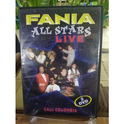 ImagenVIDEO DVD SALSA FANIA ALL STARS - LIVE CALI COLOMBIA