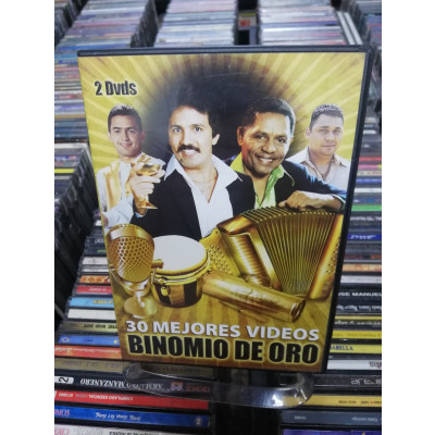 ImagenVIDEO MUSICAL DVD BINOMIO DE ORO - 30 MEJORES VIDEOS