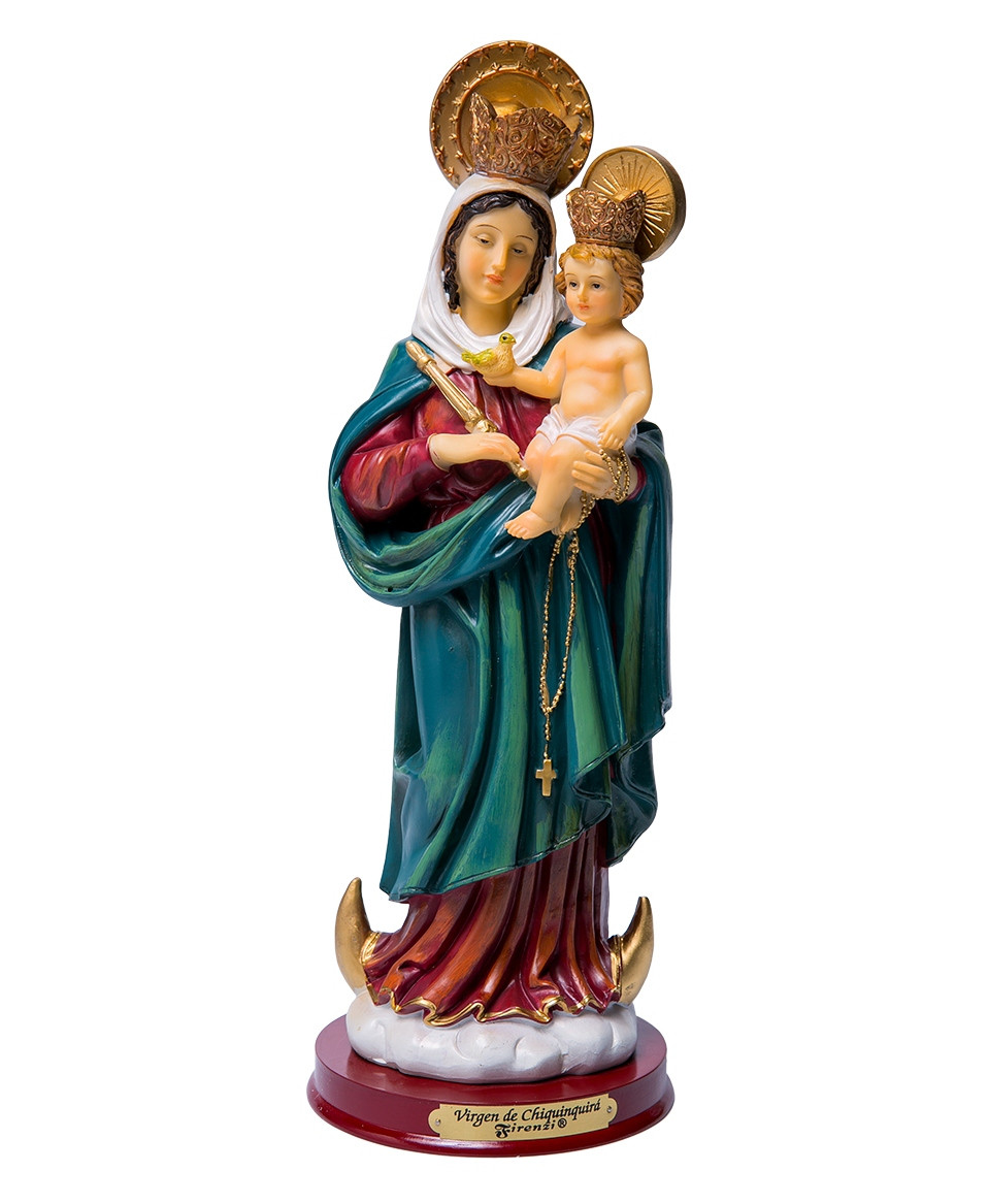 Imagen Virgen De Chiquinquira De 12 Cm 1