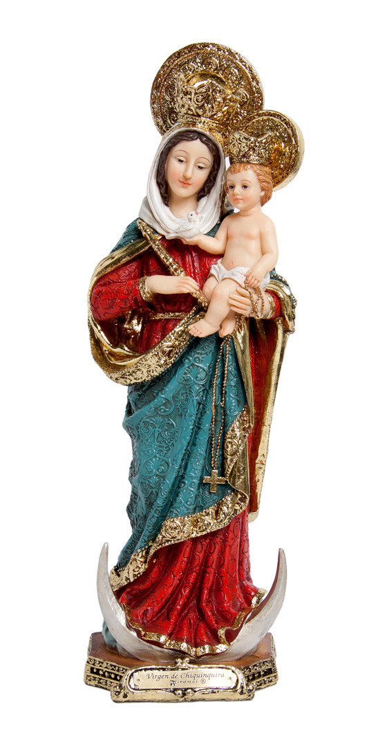 Imagen Virgen De Chiquinquirá De 30 Cm