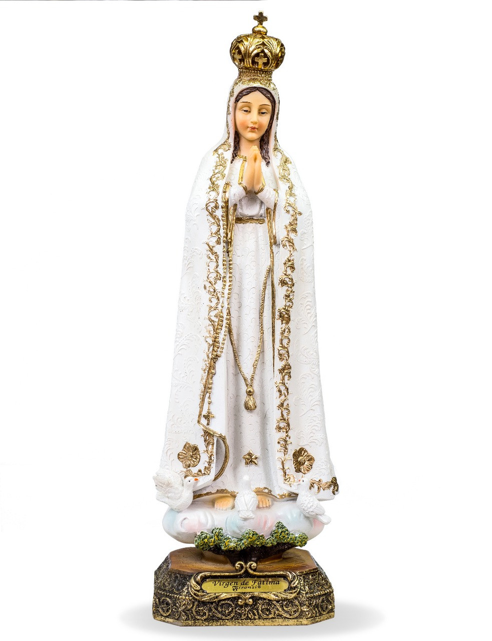 Imagen Virgen De Fatima De 40 Cm