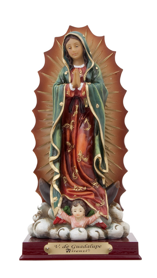 Imagen Virgen De Guadalupe De 10 cm