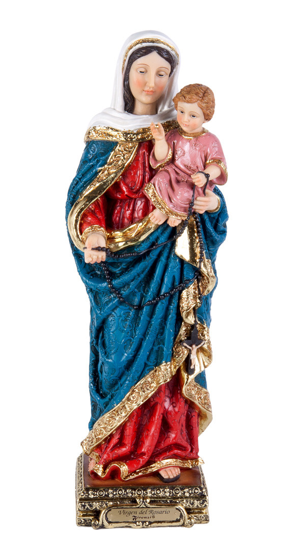 Imagen Virgen Del Rosario De 30 Cm  1