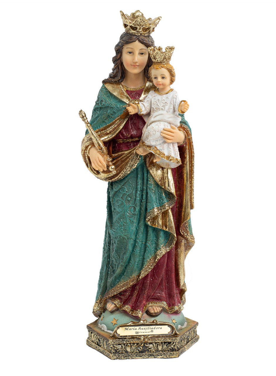 Imagen Virgen María Auxiliadora De 30 Cm