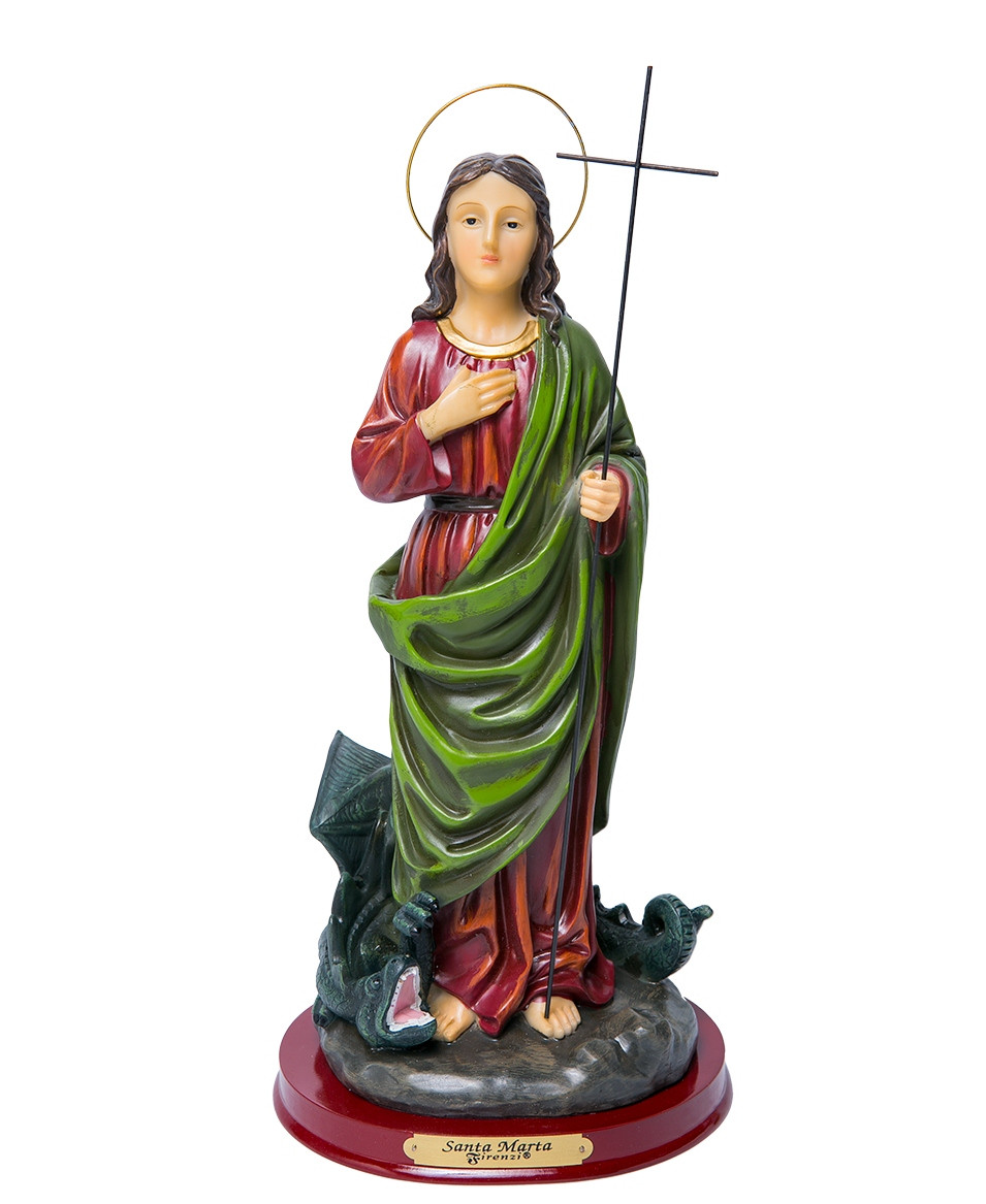 Imagen Virgen Santa Marta De 12 Cm