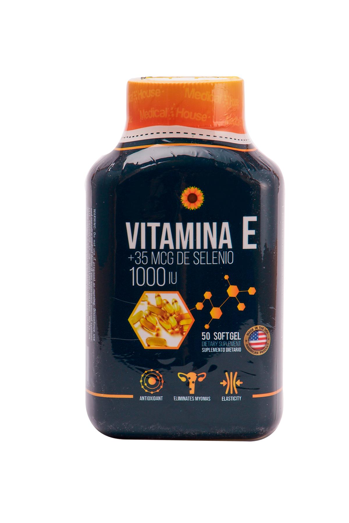 Imagen  Vitamina E 1000IU X 50CAP Endocrino 1